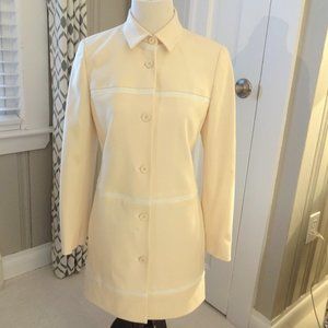 NEVER WORN! WORTH DESIGNER WINTER WHITE COAT/ COAT DRESS